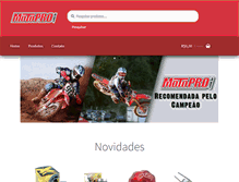 Tablet Screenshot of motopro.com.br