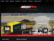Tablet Screenshot of motopro.com
